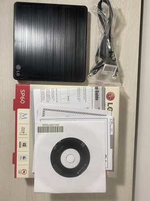 Lg Sp60nb50 Super Multi Portable 8 X Dvd Rewriter With M Disc Support For Sale Online Ebay