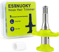Nose Hair Ear Hair Removal, Upgraded Manual Hair Trimmer for Men&Women