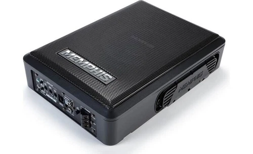 NEW Memphis Audio NANO110P Compact Powered Subwoofer w/ 10" Sub & 180W Amplifier