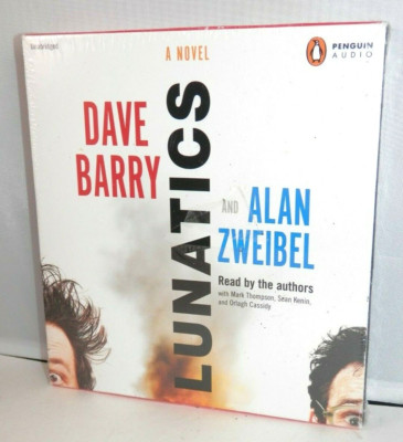 Lunatics: A Novel Audiobook - Alan Zweibel Dave Barry Penguin Audio CD SEALED