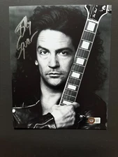 Billy Squier Rare! autographed signed classic rock 8x10 photo Beckett BAS coa