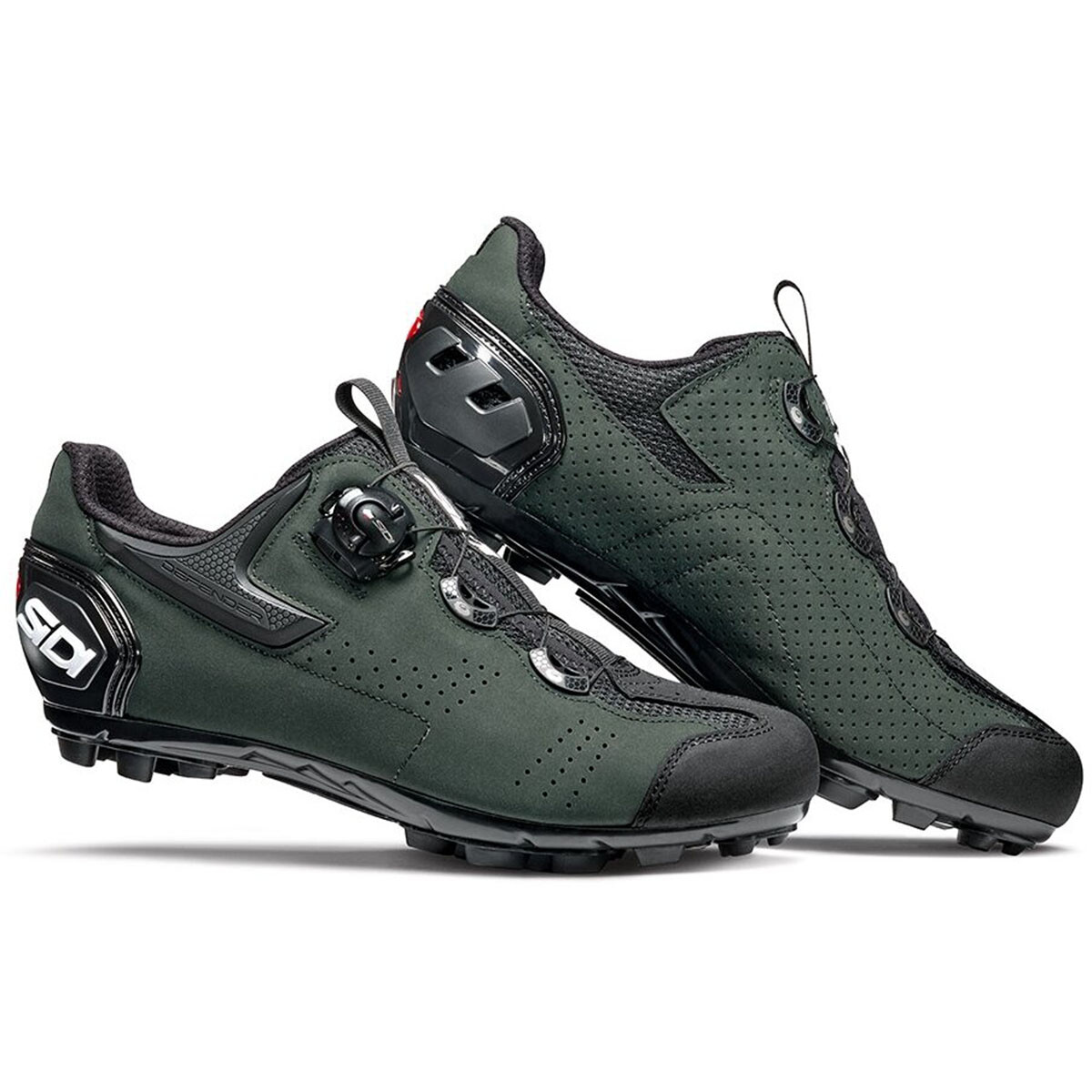 Sidi Men's Gravel Mountain Bike MTB Shoes Dark Green EUR 43