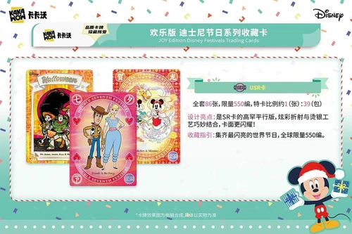 Kakawow Disney Mickey JOY Edition Festivals Trading Cards Booster Box 10 Pack - Picture 18 of 23
