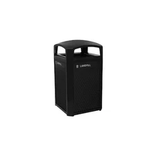 Rubbermaid Commercial Fg397500bla Landmark Series(R) 50 Gal Square Outdoor Can,