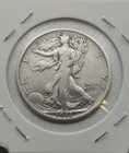 1918-S US Walking Liberty 90% Silver Half Dollar