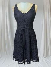 NWT Ann Taylor LOFT Sexy Black Dress Sz 2 Sheer Lace ,lining Cocktail Party