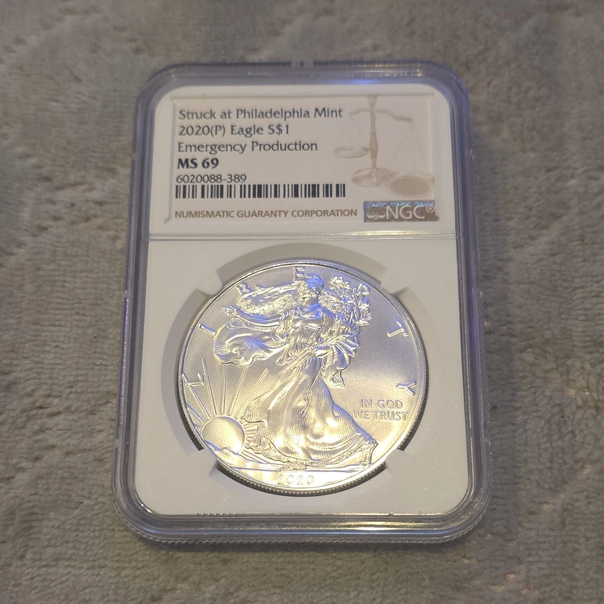 American Eagle MS 69 Graded 2020 Silver Bullion Coins for sale | eBay