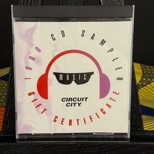 Vintage Circuit City 1988 Promo CD Sampler Compilation Pat Benatar Blondie