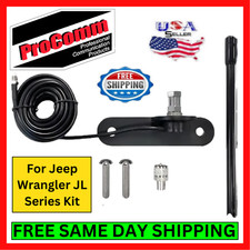 ProComm PC31-3204B Jeep Wrangler JL Series Antenna Kit Fiberglass 2018 - 20 
