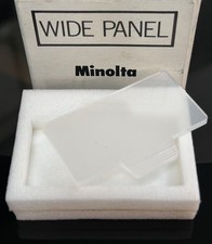 Minolta Wide Panel Diffuser for Minolta 200 Flash Genuine Code No. 8668-500