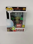 Funko Pop Vinyl Mysterio #473 Lights Up Marvel Collectors Corp 2019 w Protector