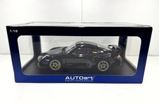 AUTOart 1:18 Porsche 911 GT2 RS (997) Black Diecast Model Car