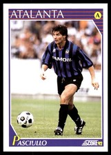 Luigino Pasciullo 1992 Score Italian League #18 Atalanta Soccer READ FREE SHIP