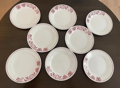 Corelle Berries & Leaves Salad Plates Set of 8
