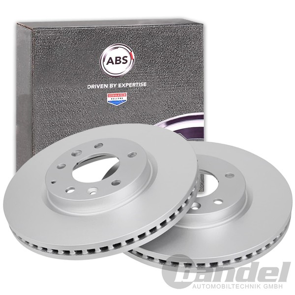 2X A.B.S. Bremsscheiben 296Mm Vorne Passend FüR Mazda CX-7-image