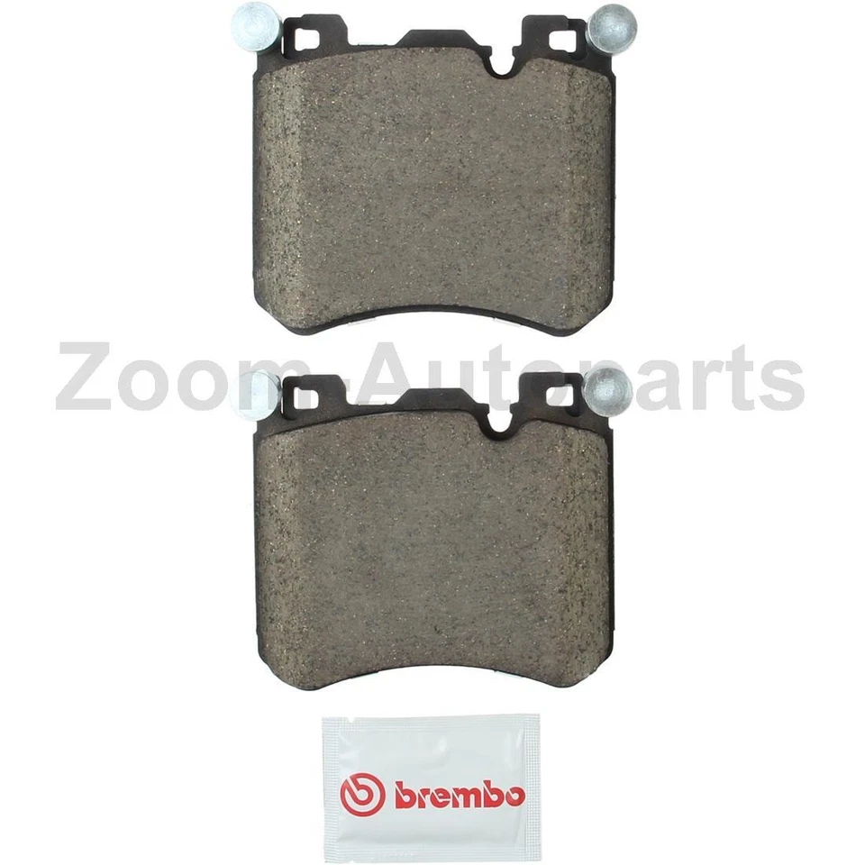 Kit de pastillas de freno delanteras traseras Brembo OE para BMW X5 2010 2011 2012 2013 Foto 4 de 4