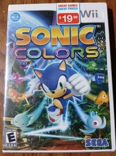 Sonic Colors Nintendo Wii NEW Factory Sealed Complete NIB