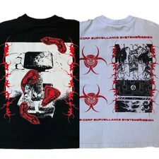 T8 Global X JKBBTH Shirts Sz L Aggressive Inline T8-Corp Them Skates Bacemint