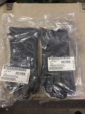  2 US Military Genuine Black Leather Dress Gloves Unissued Size 6