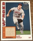 2019 Topps 1984 Topps Baseball Relics Mike Trout #84R-MT GAME-USED BAT CARD SSP