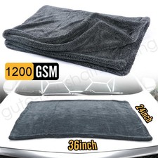XXL 60x90CM Saugstarkes Auto Trockentuch Twist Towel Mikrofasertuch Autopflege