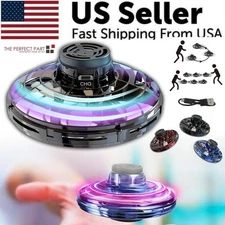 Flying Orb Ball Boomerang Drone Hand Controlled Spinner w/ Magic RGB Lights Gift
