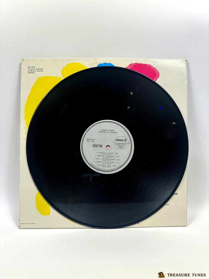 Chuck Berry - Johnny B. Goode Vinyl LP [1972] SPC 3327 - Image 4 of 4
