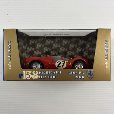 Brumm Ferrari 330 P3 1966 1:43 Scale Diecast Model Car Serie Oro Le Mans #27 Red