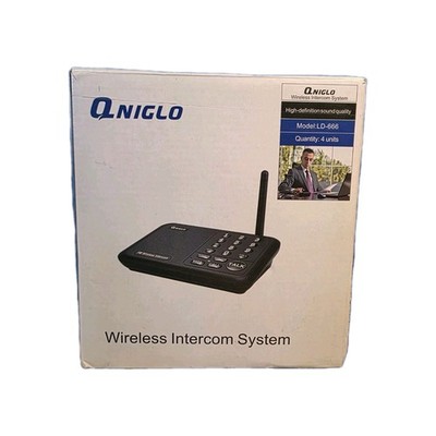 1-4PK 10Channel Call All Wireless Intercom System for Home Offices Room Talking