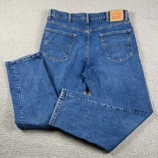 Levi's 550 Relaxed Fit Straight Jeans Men's 38x32 Blue Medium Wash Denim