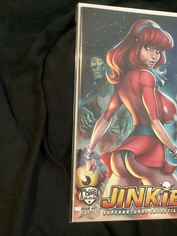 Jinkies Inc 1 Black Ops Ale Garza Daphne Kickstarter Variant eBay