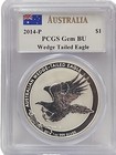 P 1 Graded 2014 Australian Commemorative Coins