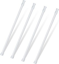 4Pcs Adjustable Sliding Door Guard Window Lock Bars Security Device for Home