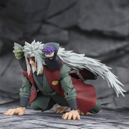 JIRAIYA HIDDEN LEAF HEROIC MASTER SAGE MODE NARUTO SHIPPUDEN - S.H. FIGUARTS - Imagen 5 de 9
