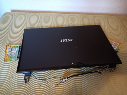 MSI GE620 COVER CORNICE CERNIERE FLAT WEBCAM COMPRESO LCD 15,6" - Afbeelding 4 van 6