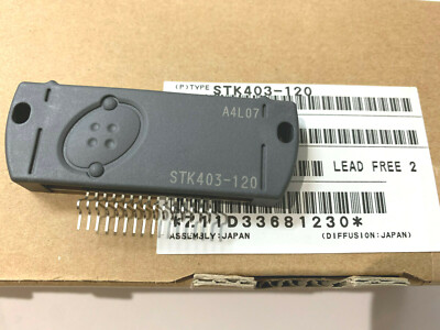 2 Pieces | STK403-120  + Heat Sink Compound | New Original SANYO LEAD FREE