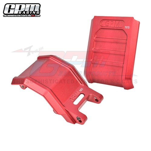 GPM Alloy 7075 Skid Plates Set For LOSI 1/4 Promoto MX SM Motorcycle - Picture 5 of 14