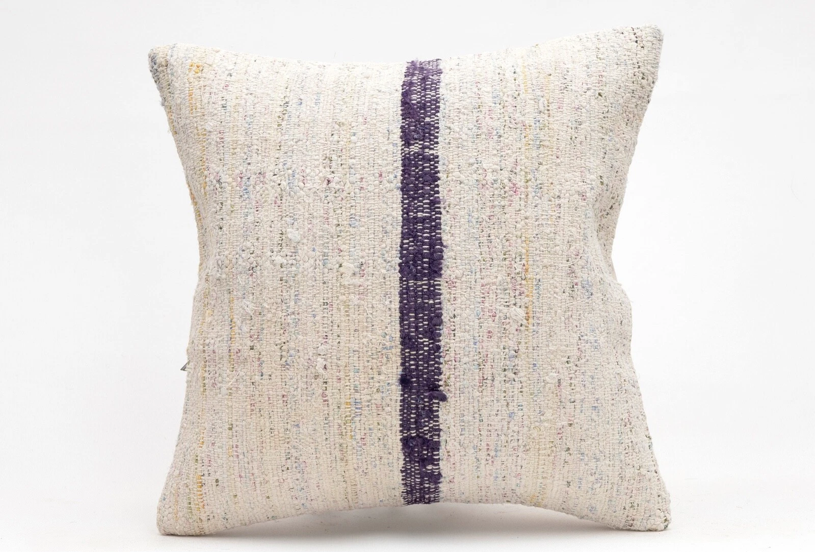 White Hemp Pillow Cover, 16"x16", Decorative Pillow, Throw Pillow, Accent Pillow