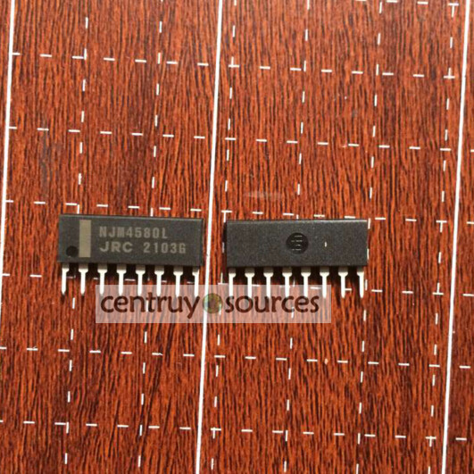 5PCS NJM4580L SIP-8 NJM4580 JRC 4580 DUAL OPERATIONAL AMPLIFIER | eBay