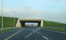 Photo 6x4 Near Kinnegad, motorways merge Cionn Atha Gad The M6 eastbound  c2006