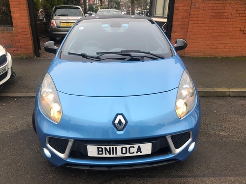 RENAULT WIND 1.2 TCE GT LINE ROADSTER 2011 REG PETROL MET BLUE 10 MON MOT V/M/H - Picture 2 of 22