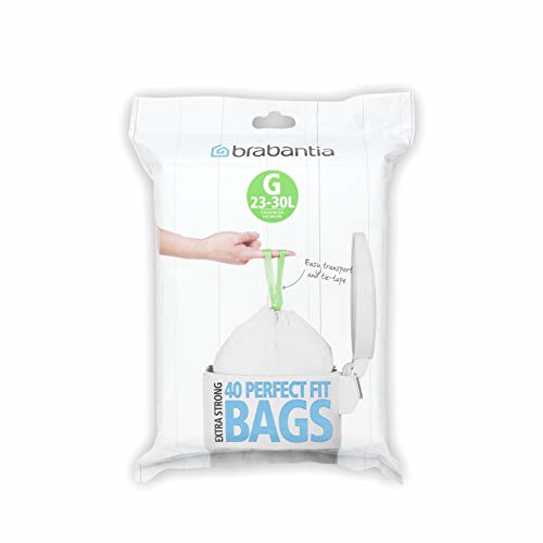 Brabantia Bin Liners Size G 2330L Bags Extra Strong, 40 Pc for sale
