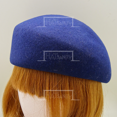 FASHION Wool Felt Women Cadet Pillbox Hat Beret Soft  display picture 3