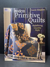 Modern Primative Quilts Pattern Book By Laurie Simpson, That Patchwork Place