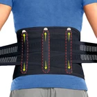 Pain Relief Adjustable Lower Back Brace Lumbar Support Waist Belt For Men Women