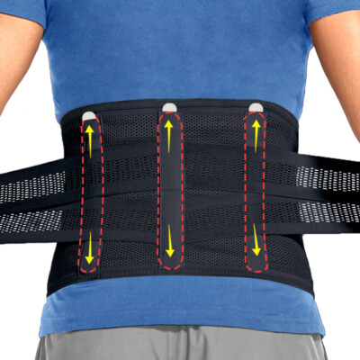 US Abdominal Binder Umbilical Hernia Belt Waist Back Compression Bandage Support