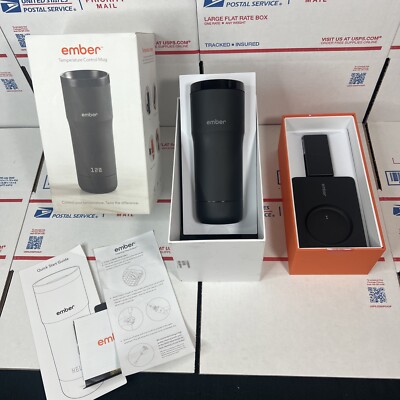 Ember Temperature Control Mug - 12oz Smart / APP  Heated - SAME DAY- WARRANTY