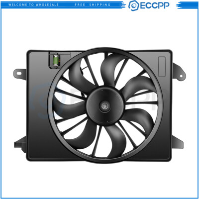 #ad #ad Radiator Cooling Fan Assembly For 2009 2010 2011 2012 2013 2020 Dodge Challenger $60.68
