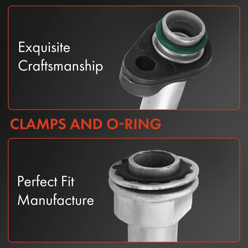 New A/C Suction Line Hose Assembly for Suzuki Forenza 04-08 Reno 05-08 L4 2.0L - Image 3 of 4