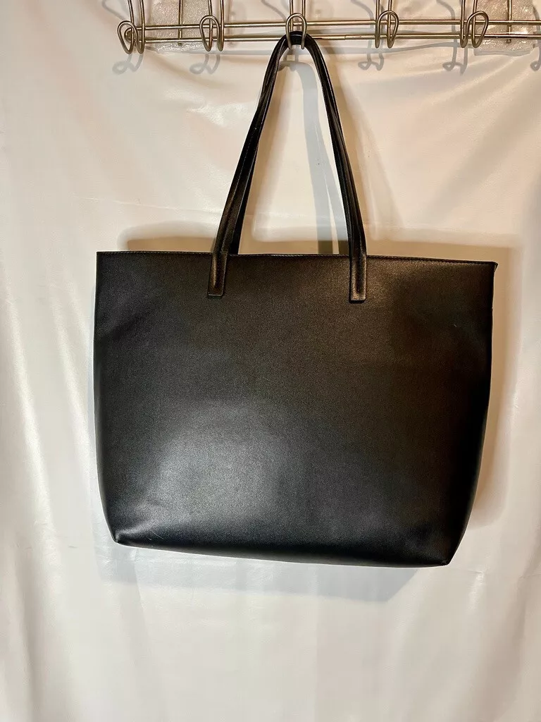 Chelsea 28 Black faux leather tote bag | eBay